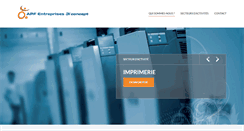 Desktop Screenshot of apf-entreprises-bretagne.com